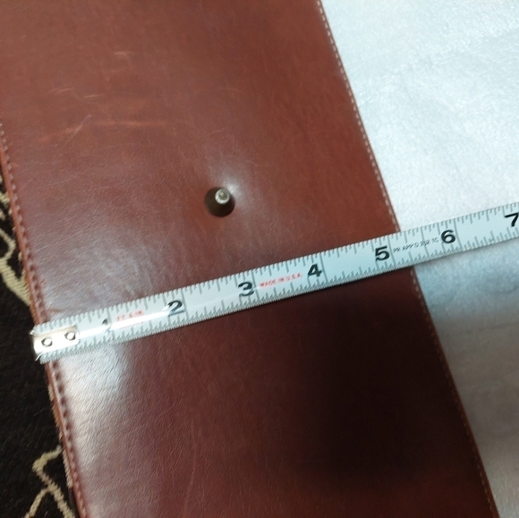 Vintage* Synethetic and Embroidered Tan Handbag - Picture 15 of 16